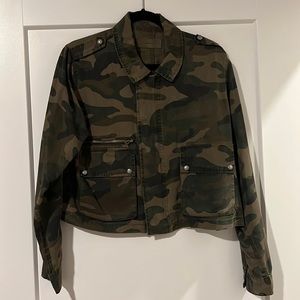 Blank NYC lightweight army utility jacket